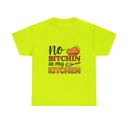 Retro Kitchen Unisex Tee | No Bitchin' in My Kitchen