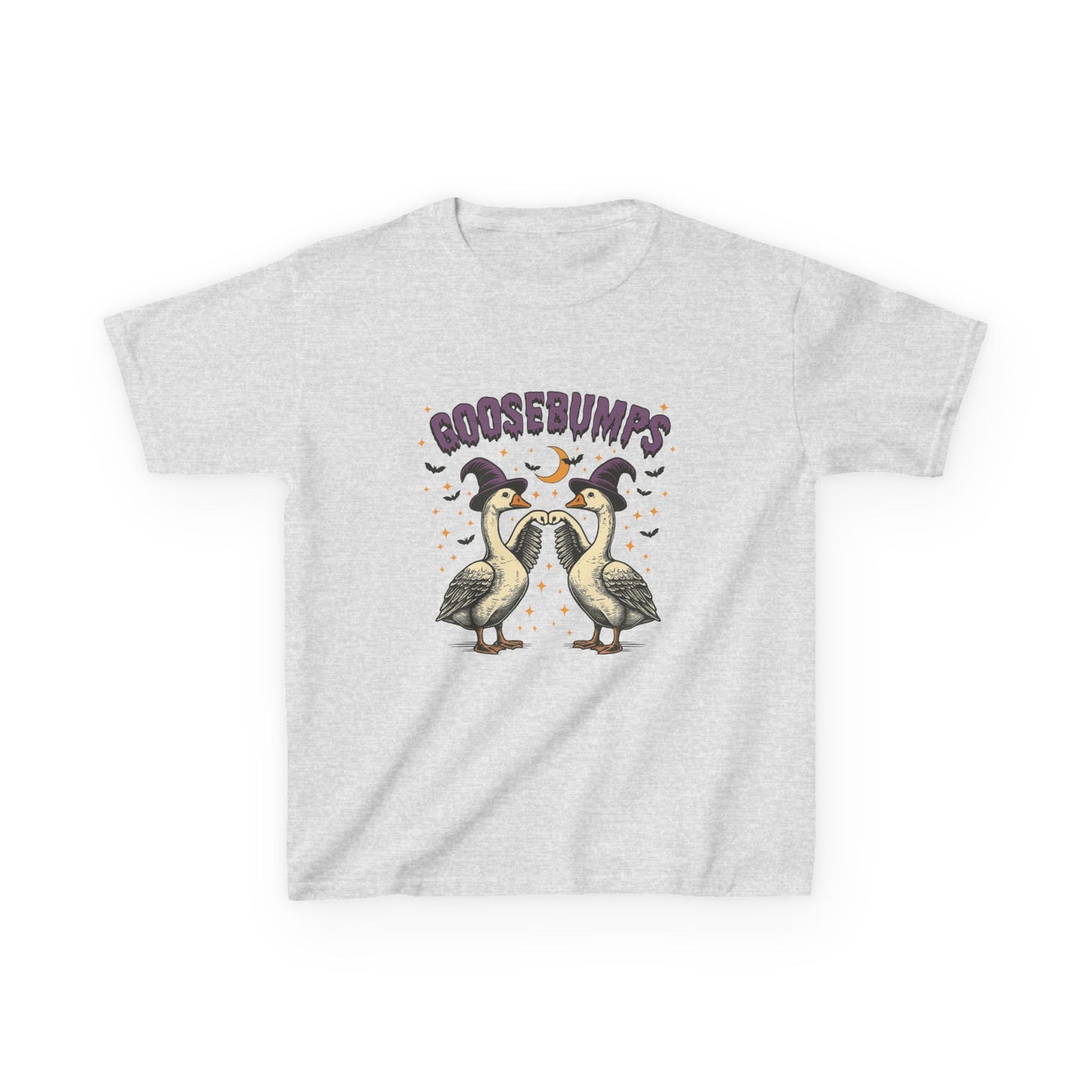 Goosebumps Halloween Kids Tee - Spooky Goose Graphic