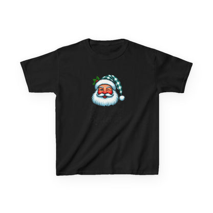 Santa Dino Don't Stop Believin' Kids Christmas Tee