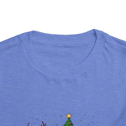 Christmas Basics Toddler Tee - Festive Holiday Fun