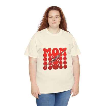 Retro Mom Cheer Tee – Bold Support & Spirit Shirt