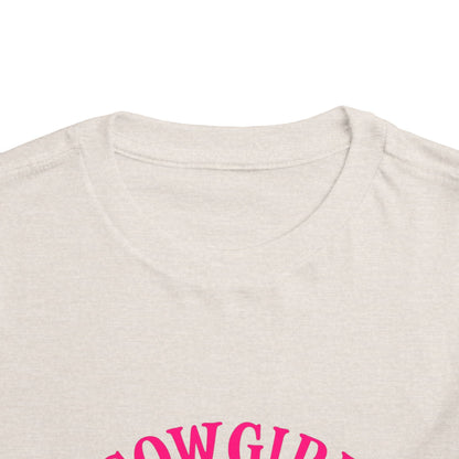 Cowgirl Christmas Club Tee - Pink Retro Holiday Shirt