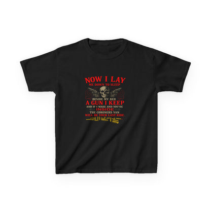 Now I Lay Me Down to Sleep - Dinosaur Skull Tee