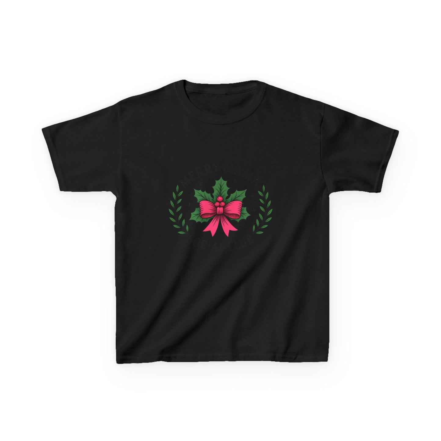 Merry Mama Social Club Dino Christmas Tee