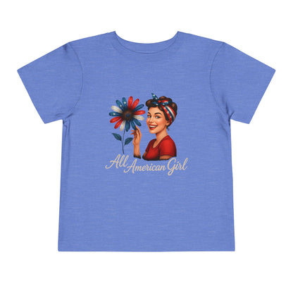 All American Girl – Vintage Floral Tee