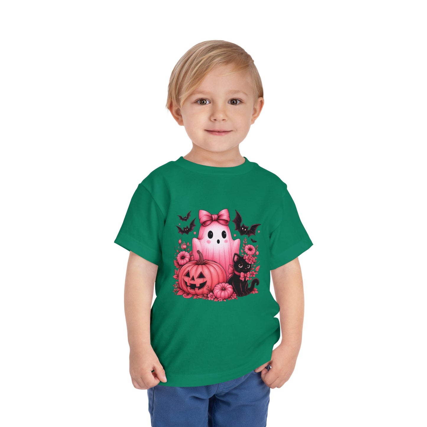 Toddler Spooky Ghost Halloween Tee