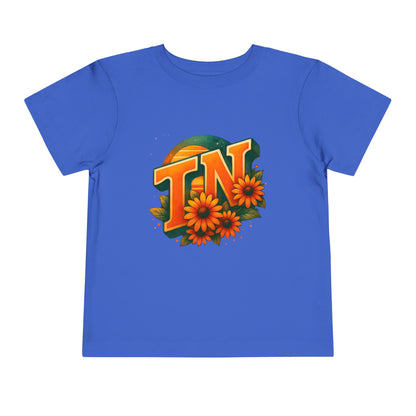 Toddler Tee Sunflower Sunset Design