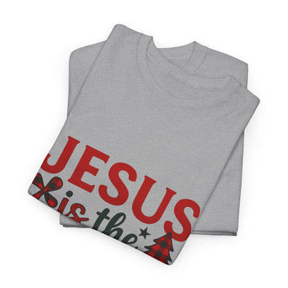 Jesus is the Reason Christmas Tee - Faith-Based Holiday Gift