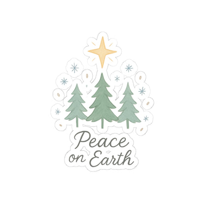 Peace on Earth Christmas Sticker