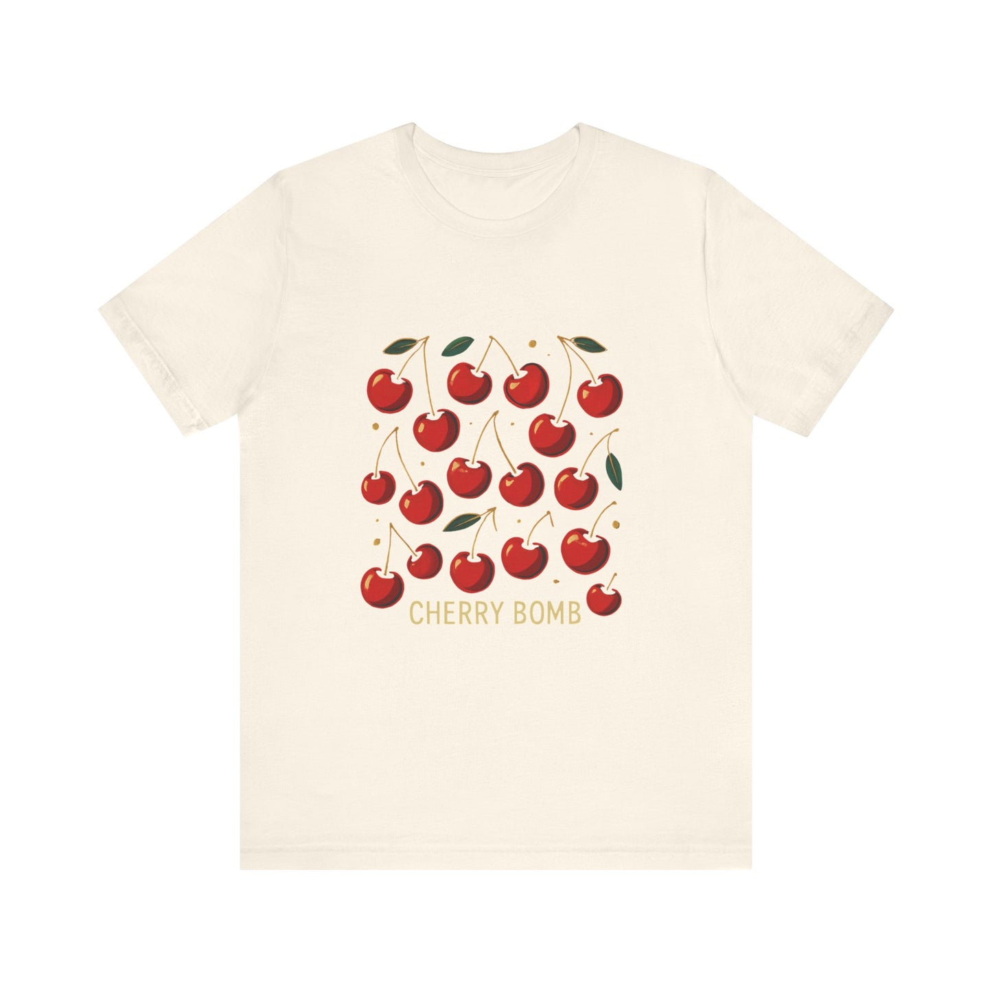 Cherry Bomb Tee — Cute Retro Cherries Graphic T-Shirt