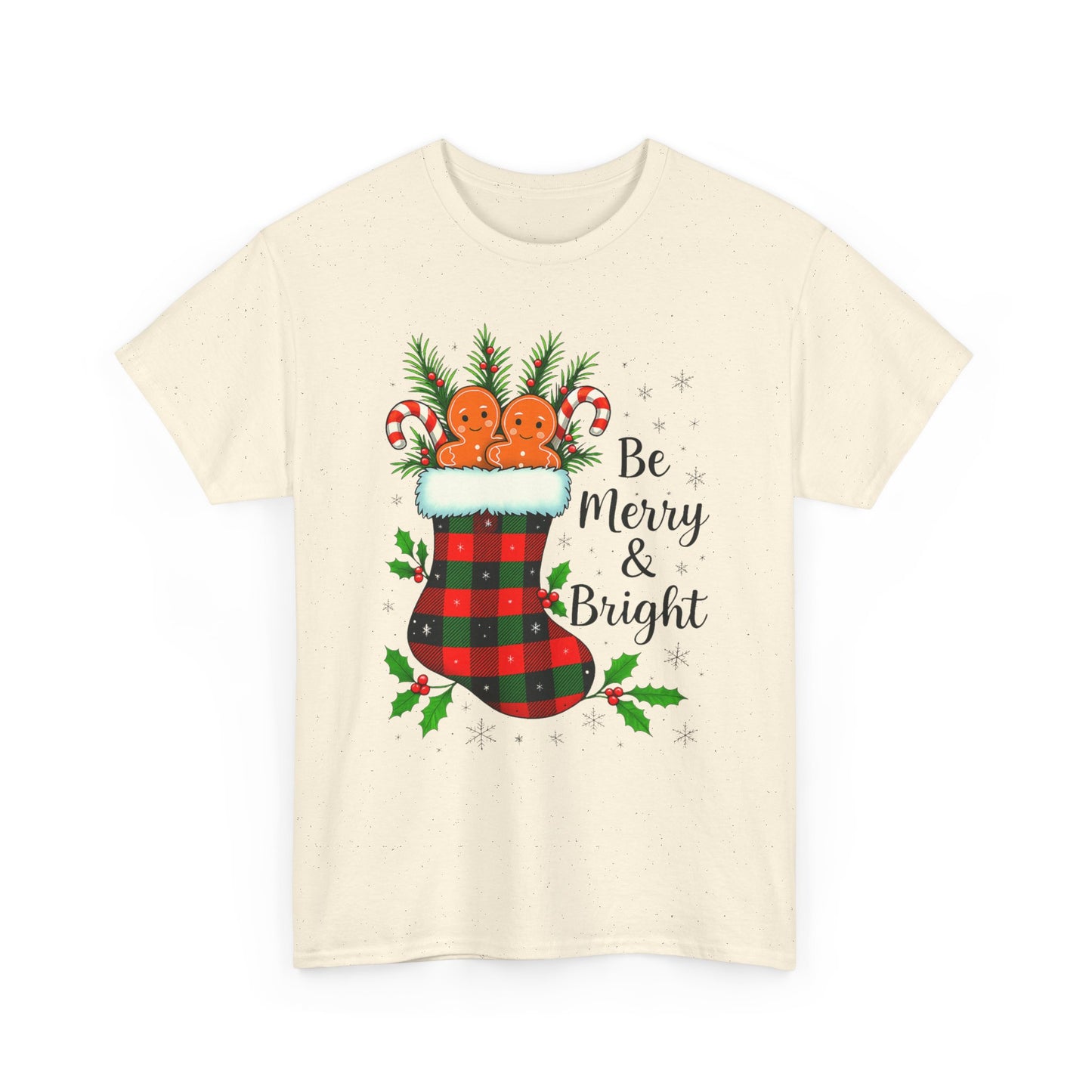 Christmas Plaid Stocking Tee