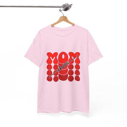 Retro Mom Cheer Tee – Bold Support & Spirit Shirt