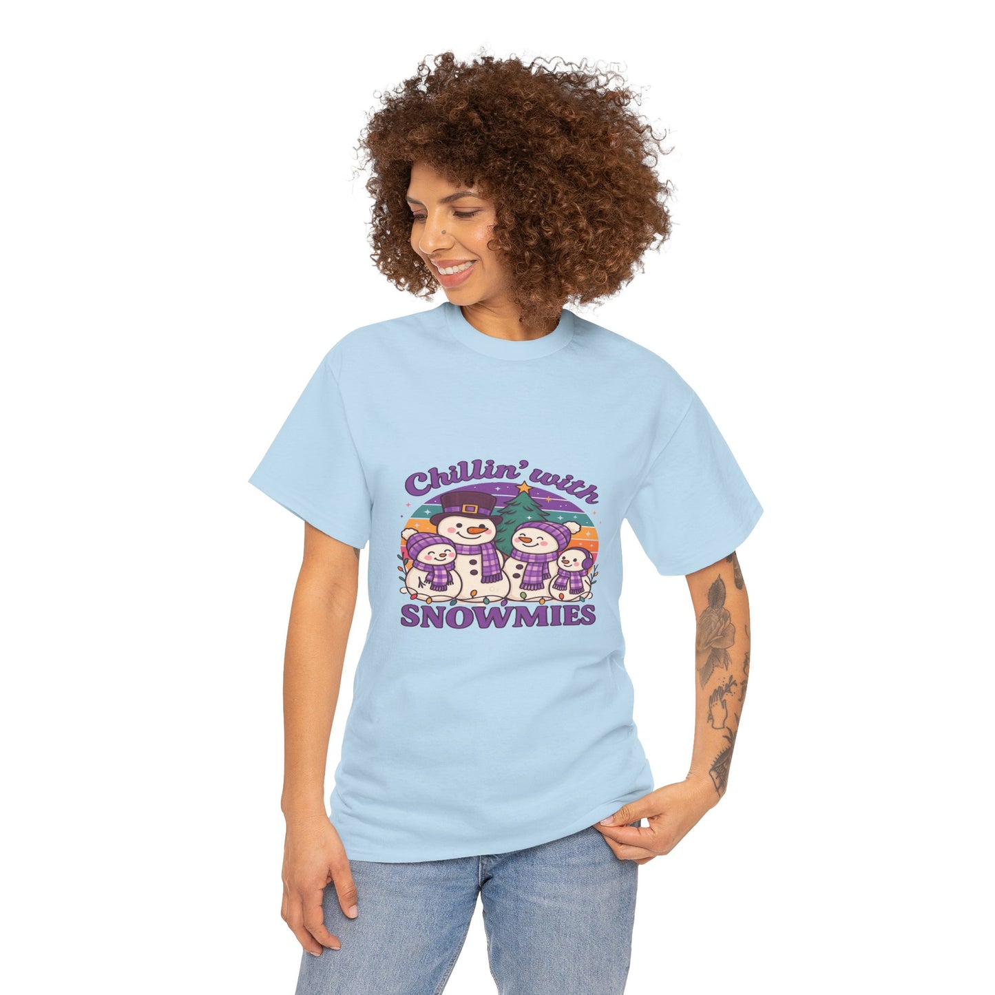 Snowman Tee - Chillin' with SNOWMIES