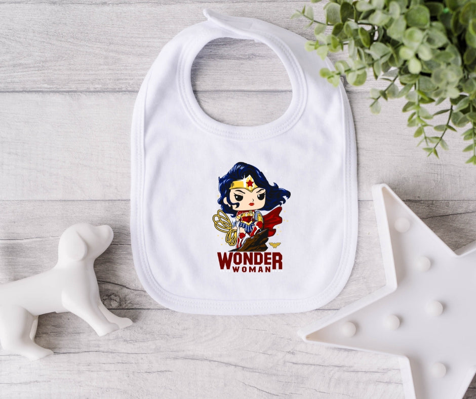 Wonder Woman Bib