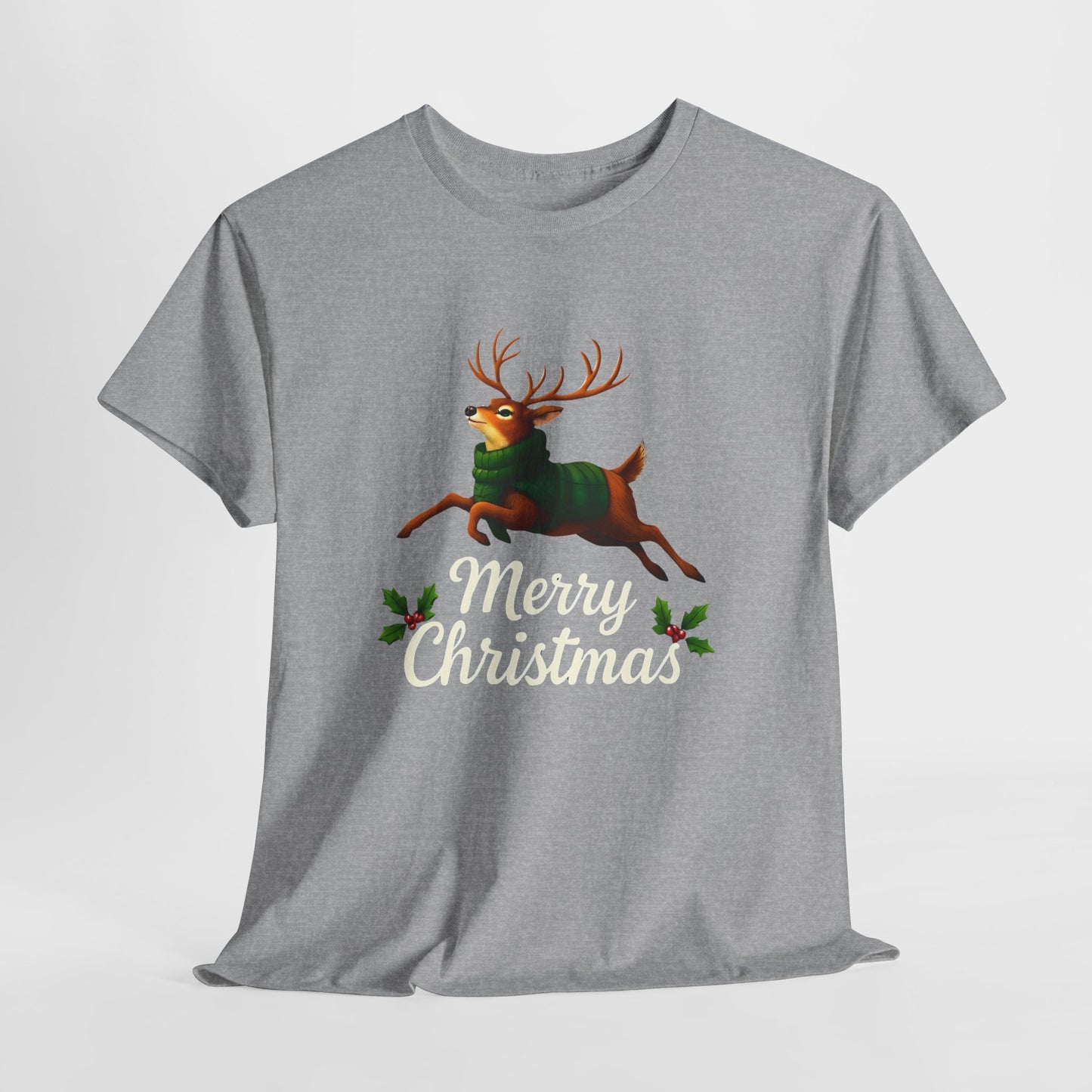 Merry Christmas Reindeer Tee
