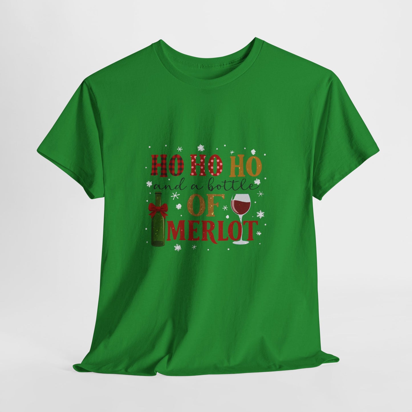 Ho Ho Ho Merlot Christmas Tee
