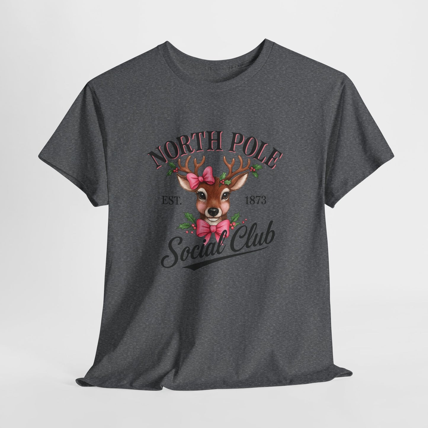 North Pole Social Club Reindeer Tee