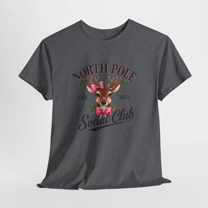 North Pole Social Club Reindeer Tee