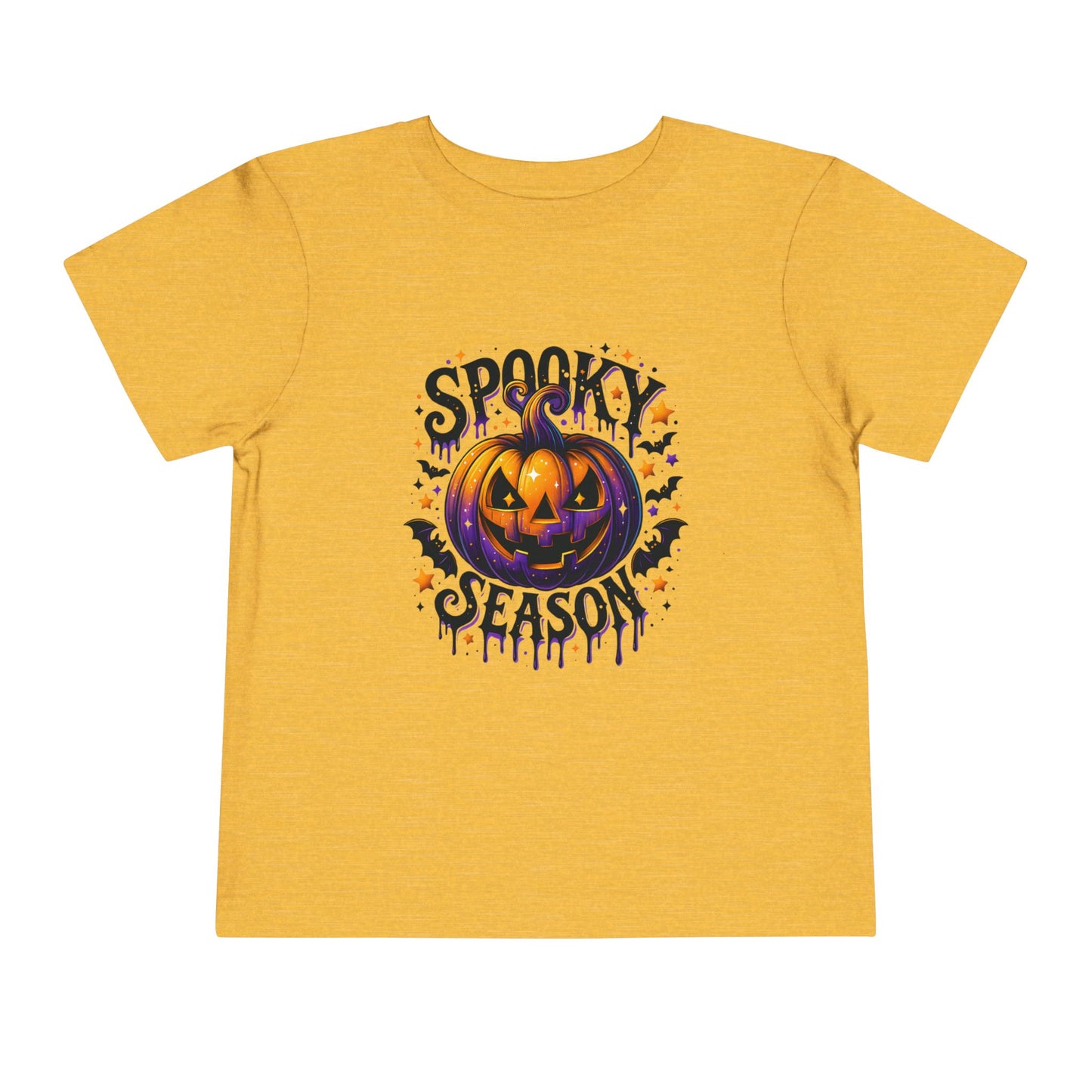 Spooky Season Jack-o'-Lantern Toddler Tee