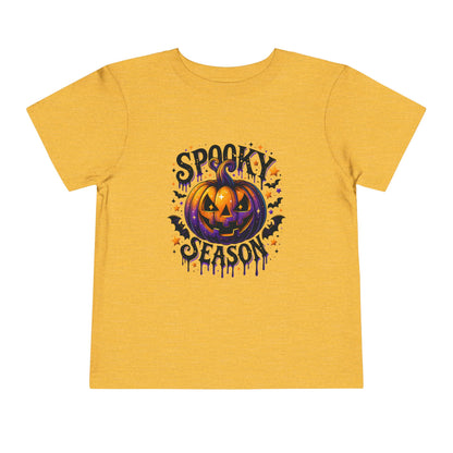 Spooky Season Jack-o'-Lantern Toddler Tee