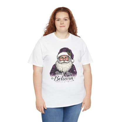 Don't Stop Believin' Santa Tee