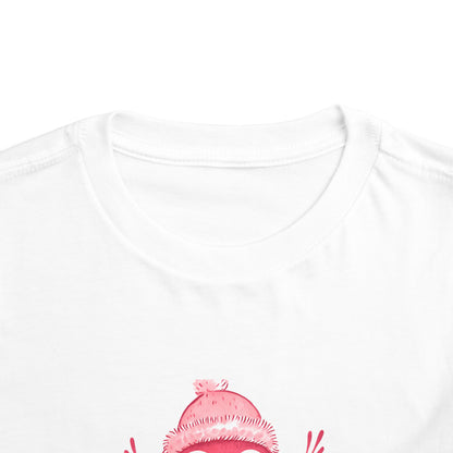 Warm Wishes Penguin Toddler Christmas Tee