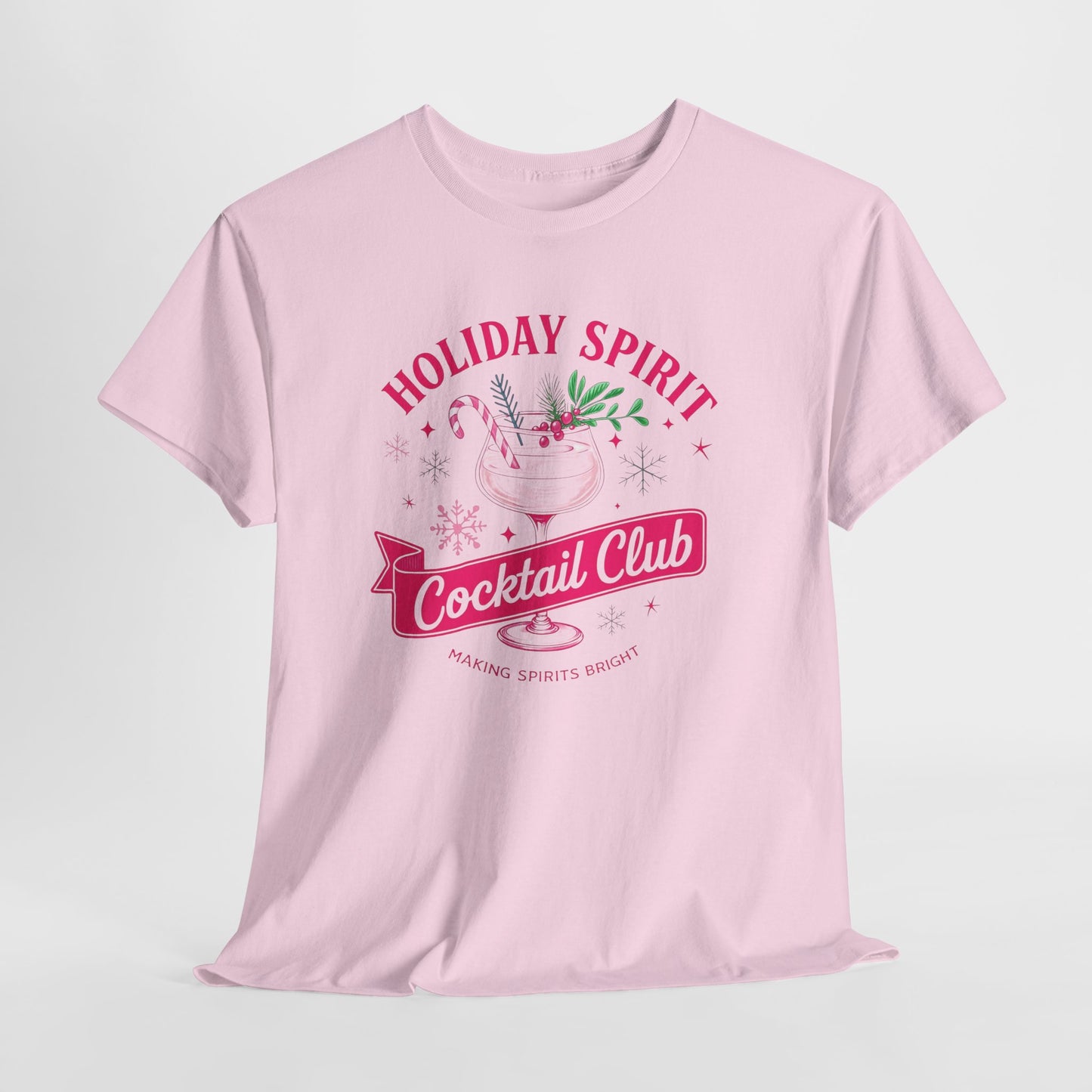 Holiday Spirit Cocktail Club Tee