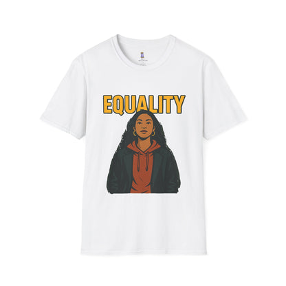 Equality Graphic T-Shirt for Activists, Unisex Tee, Motivational Shirt, Gift for Social Justice, Comfortable Wear for Every Day