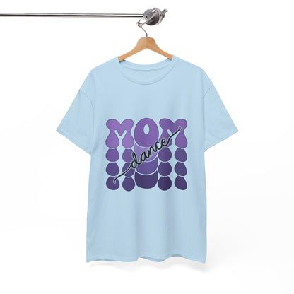 MOM Dance – Purple Letter Stage Spirit Tee