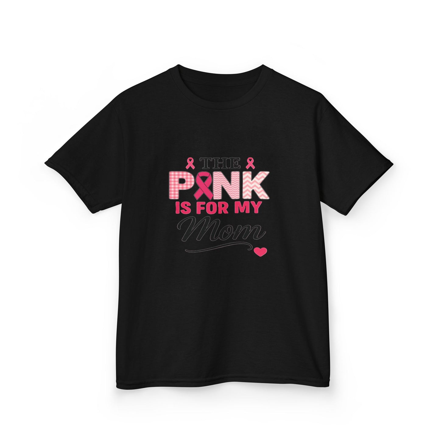 Pink for Mom Breast Cancer Awareness Dinosaur Tee