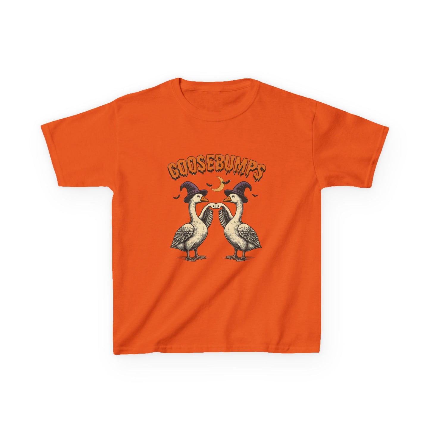 Goosebumps Halloween Geese Kids Tee