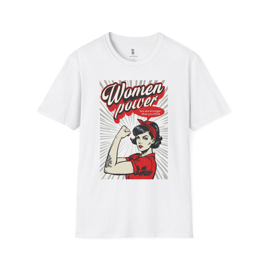 Empowerment T-Shirt - Women Power Design, Feminist Gift, Casual Wear, Birthday Gift, Motivational Apparel