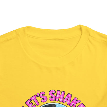 Let's Shake Things Up! Snow Globe Toddler Christmas Tee
