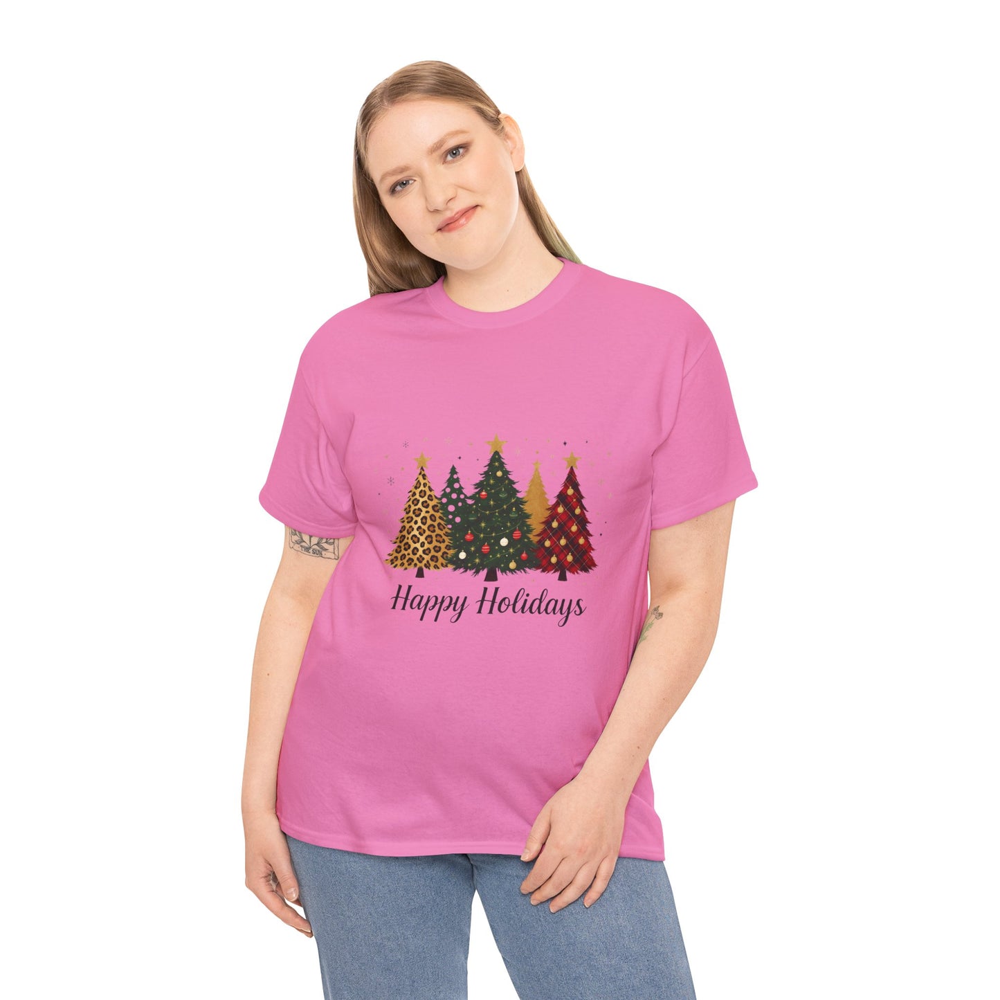 Happy Holidays Trees Tee