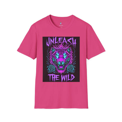 Unleash the Wild Graphic Tee | Cool Graphic Shirt, Unisex T-Shirt, Animal Lover Gift, Nature-Inspired Fashion, Festival Wear