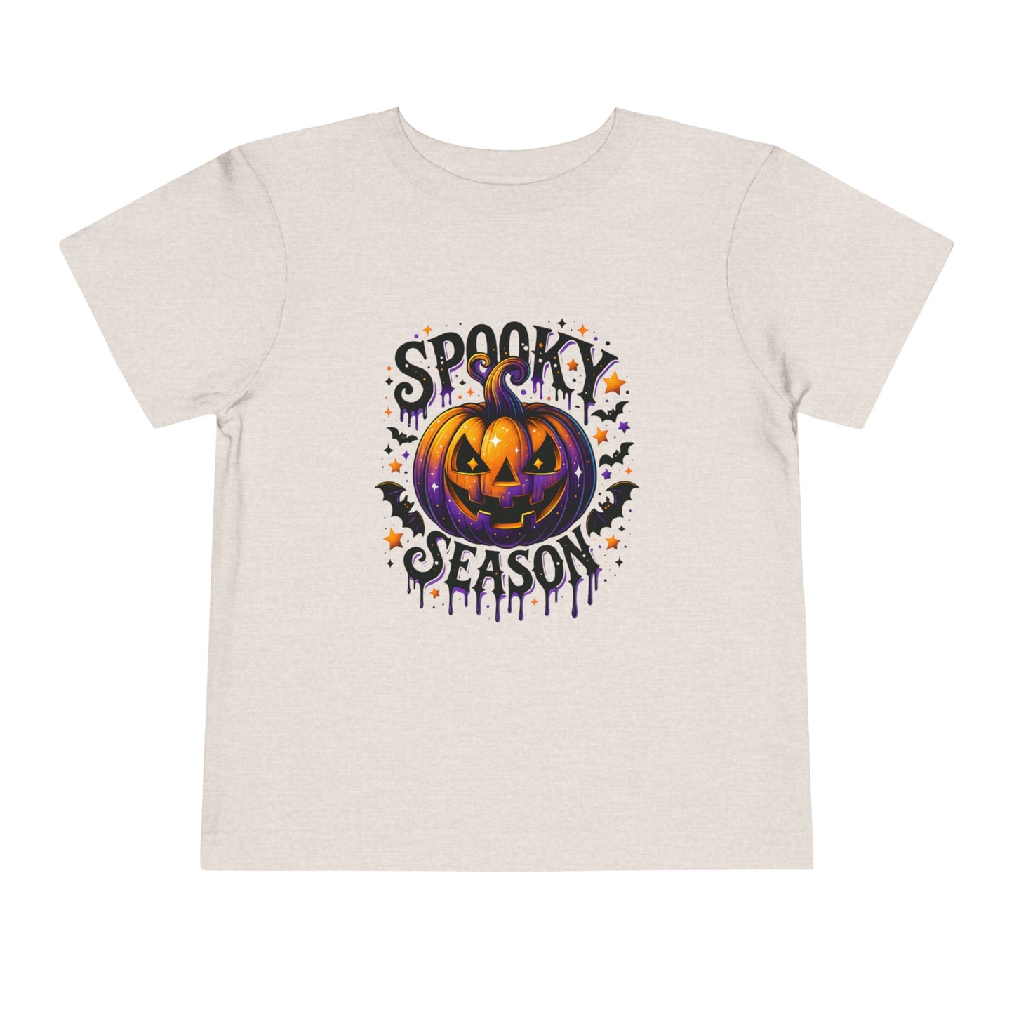 Spooky Season Jack-o'-Lantern Toddler Tee