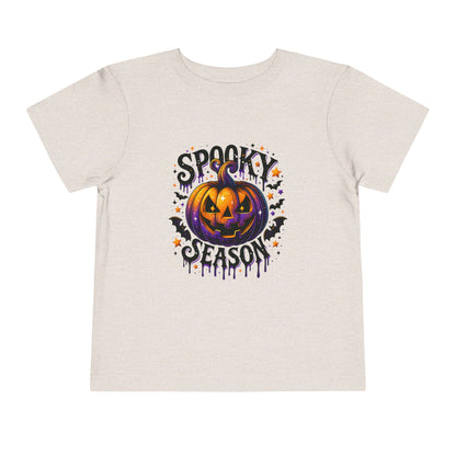 Spooky Season Jack-o'-Lantern Toddler Tee