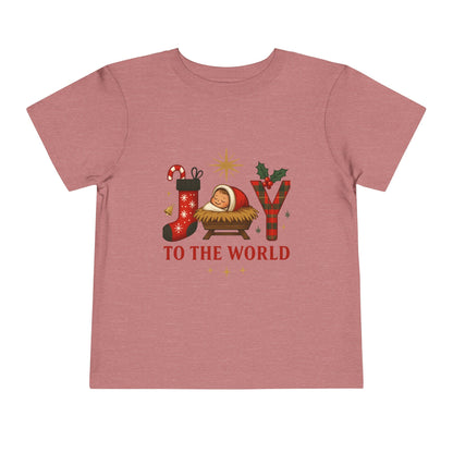 Joy to the World Toddler Christmas Tee