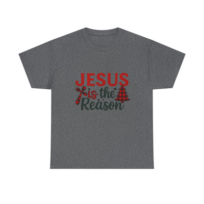 Jesus is the Reason Christmas Tee - Faith-Based Holiday Gift