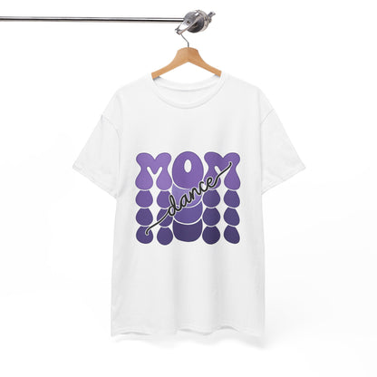 MOM Dance – Purple Letter Stage Spirit Tee
