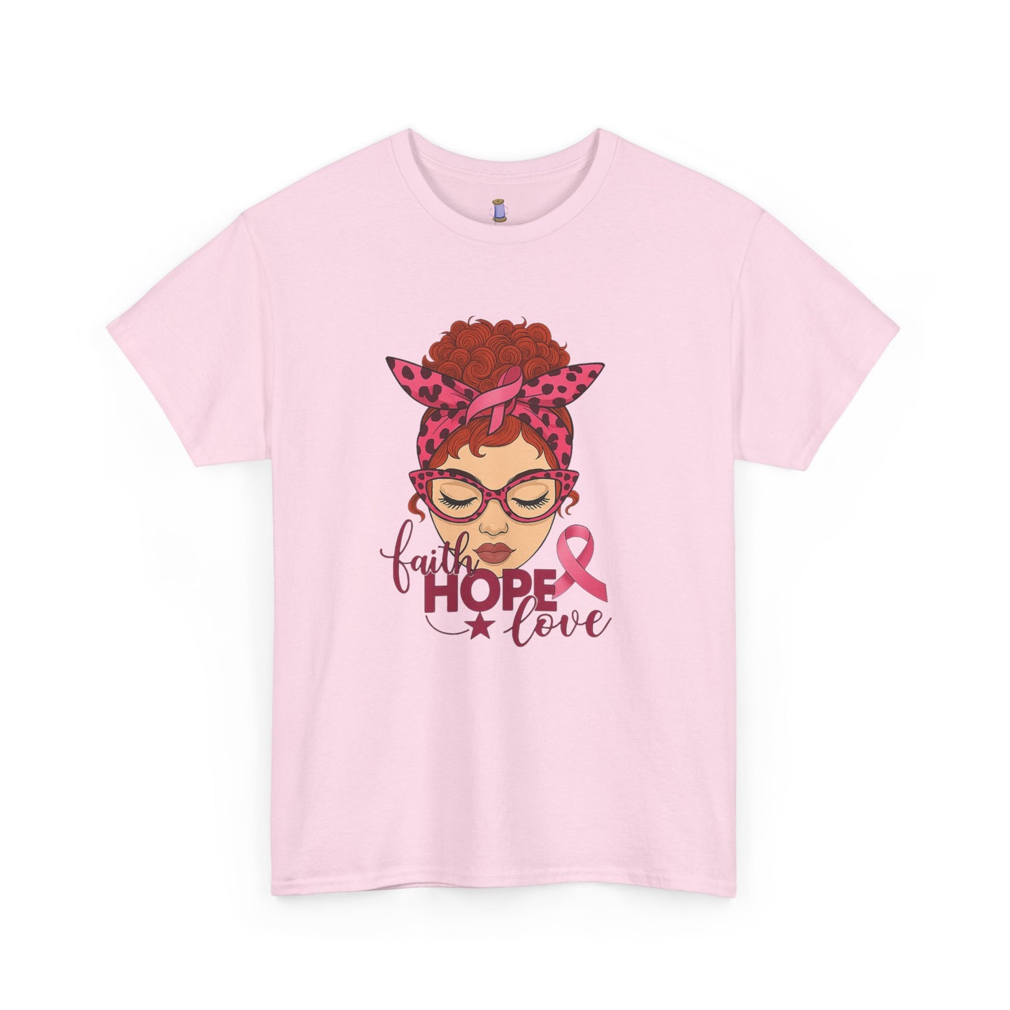 Empowering Cancer Awareness Tee, Hope Love Pink Ribbon Shirt, Inspirational Unisex Tee, Gifts for Breast Cancer Awareness, Supportive [...]