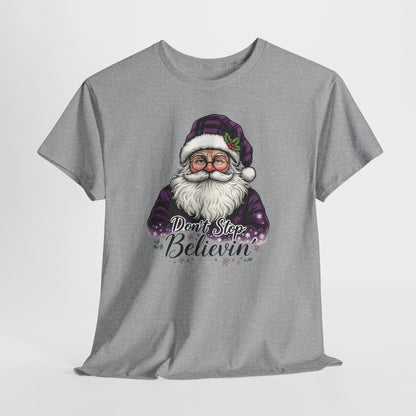 Don't Stop Believin' Santa Tee