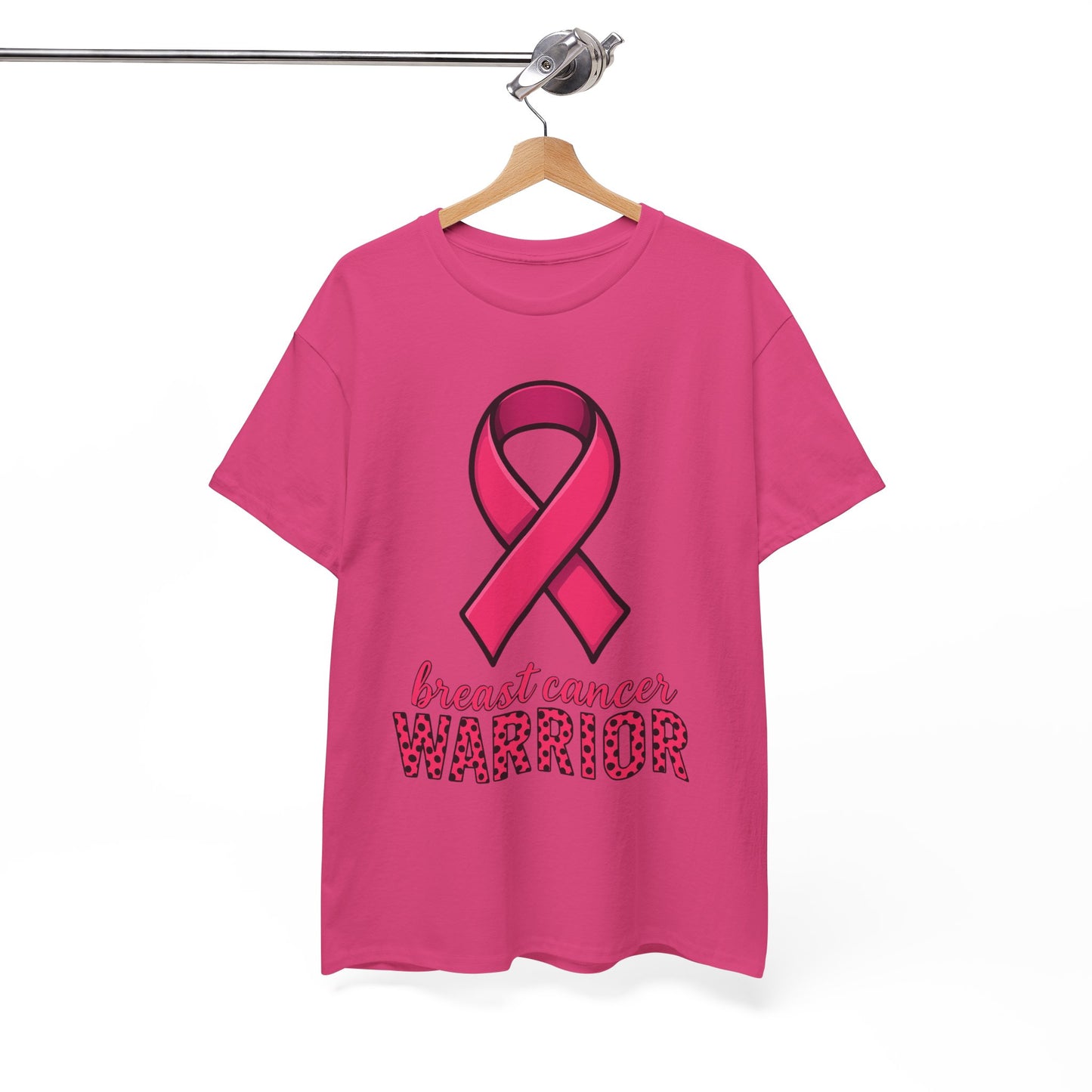 Breast Cancer Warrior Pink Ribbon Tee