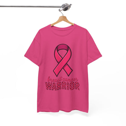 Breast Cancer Warrior Pink Ribbon Tee