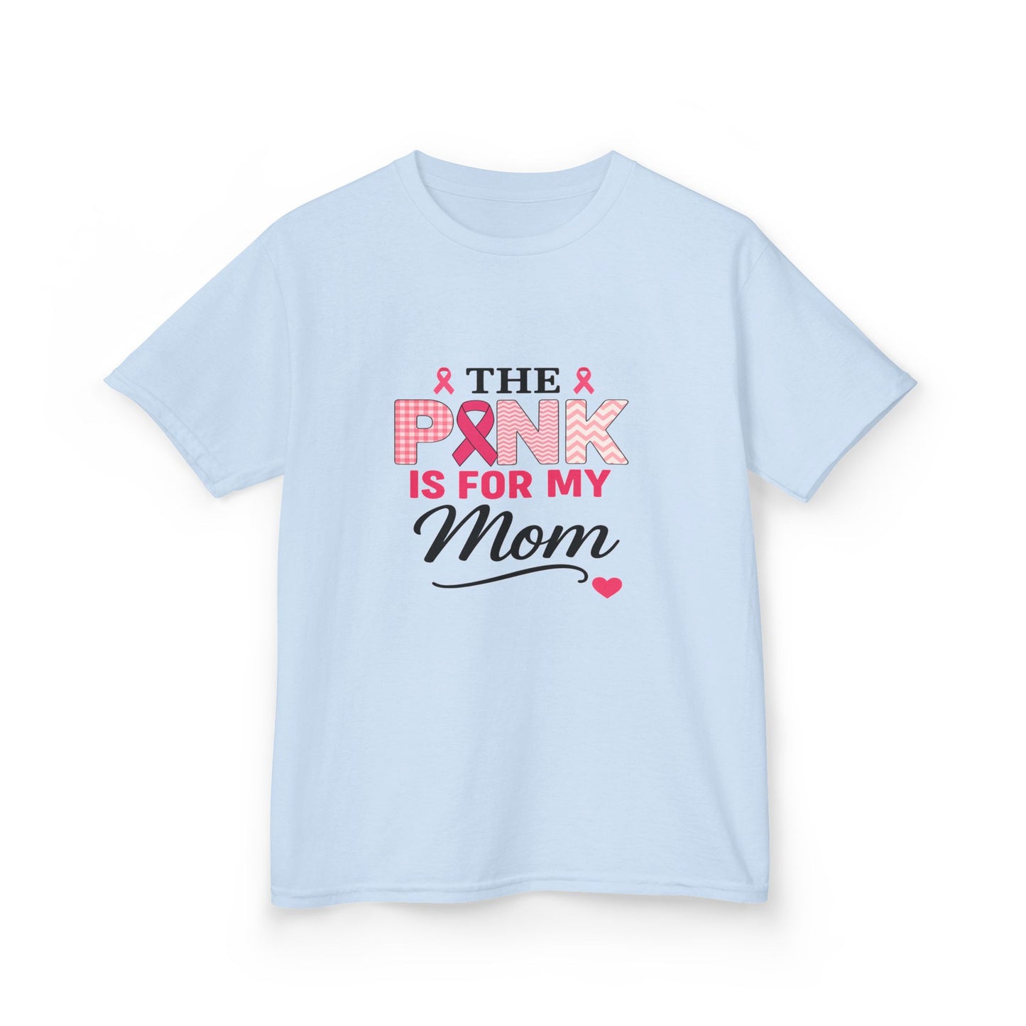 Pink for Mom Breast Cancer Awareness Dinosaur Tee