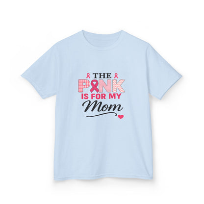 Pink for Mom Breast Cancer Awareness Dinosaur Tee