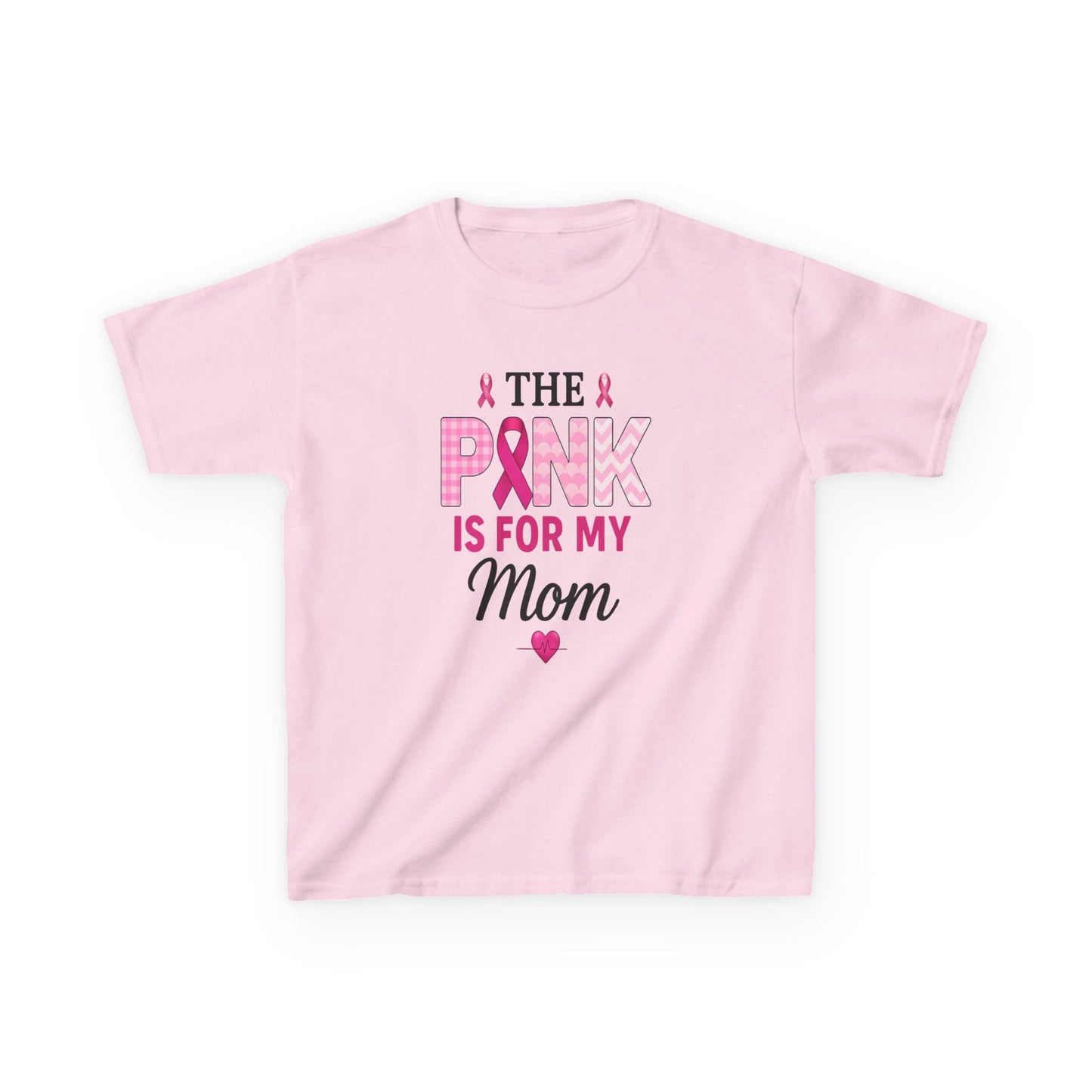 Pink is for Mom: Breast Cancer Awareness Christmas Tee