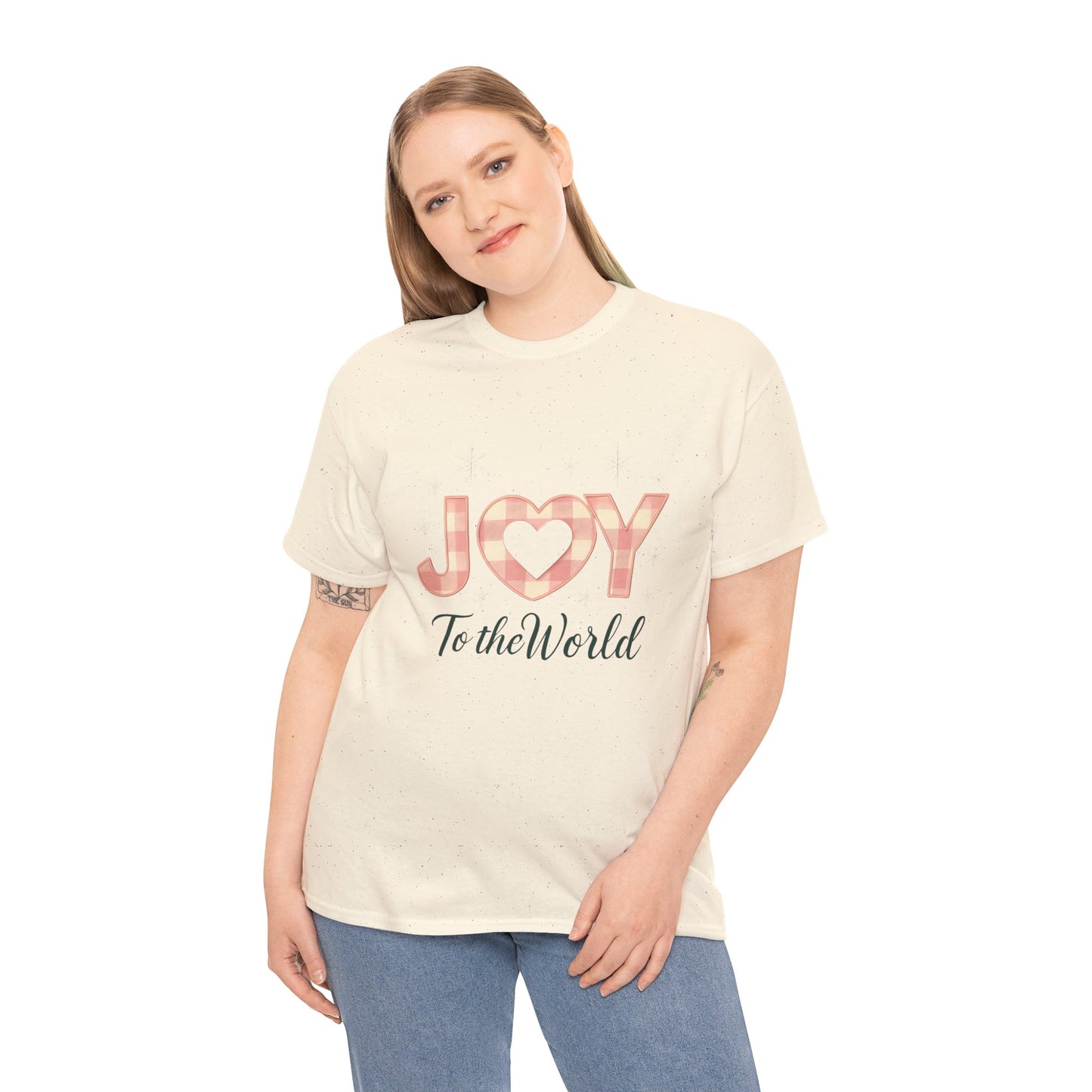 Joy to the World Heart Tee