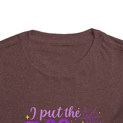 Boo-jee Halloween Toddler Tee