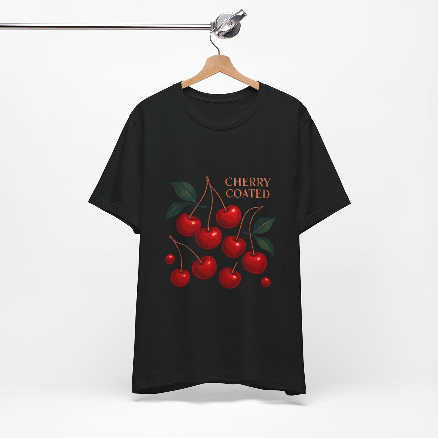 Cherry Coated Tee — Vintage Cherry Graphic T-Shirt